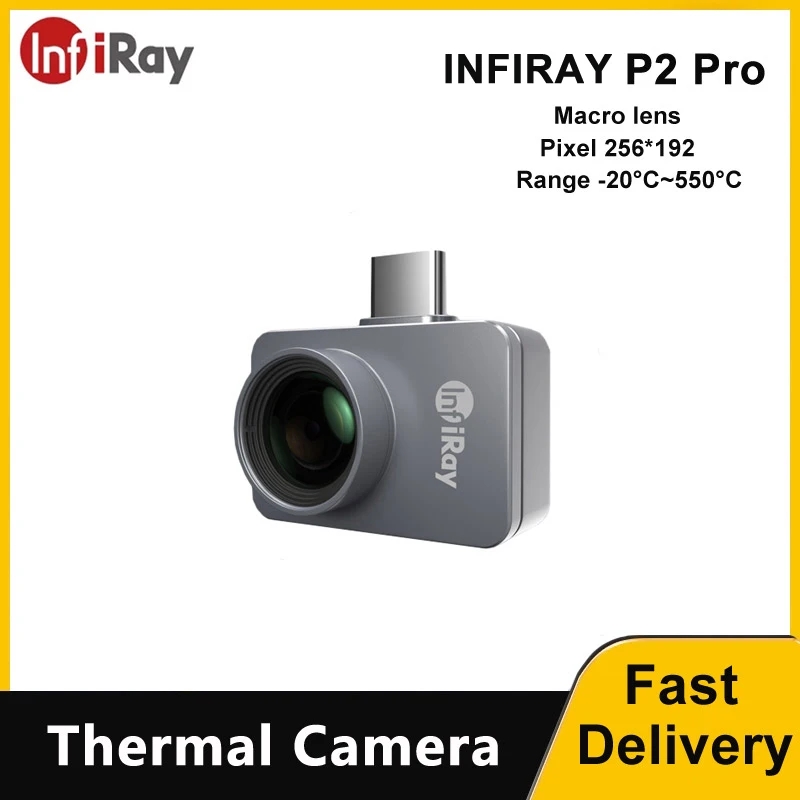 Infiray P2 Pro Macro Lens - InfiRay P2 Pro Ponsel Pencitra Termal