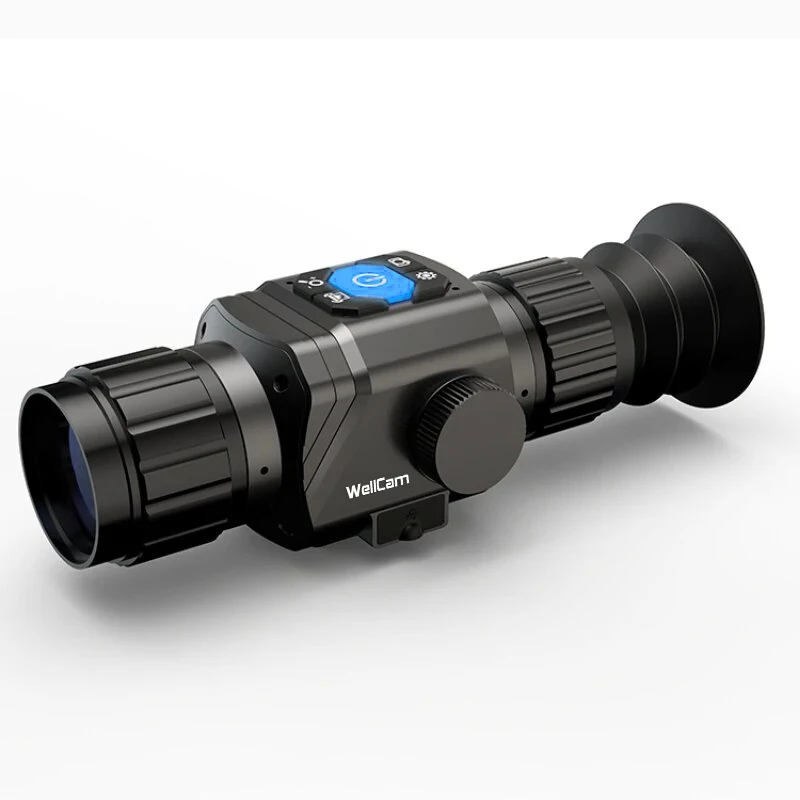 Thermal Scope Night Vision Monocular - Monokuler Termal Berburu 1600m, Resolusi 384x288,