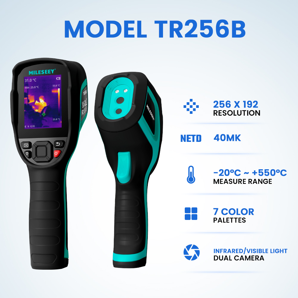 Nf 521 Thermal Imaging Camera - Kamera Termal Presisi Tinggi Mileseey, TR256B