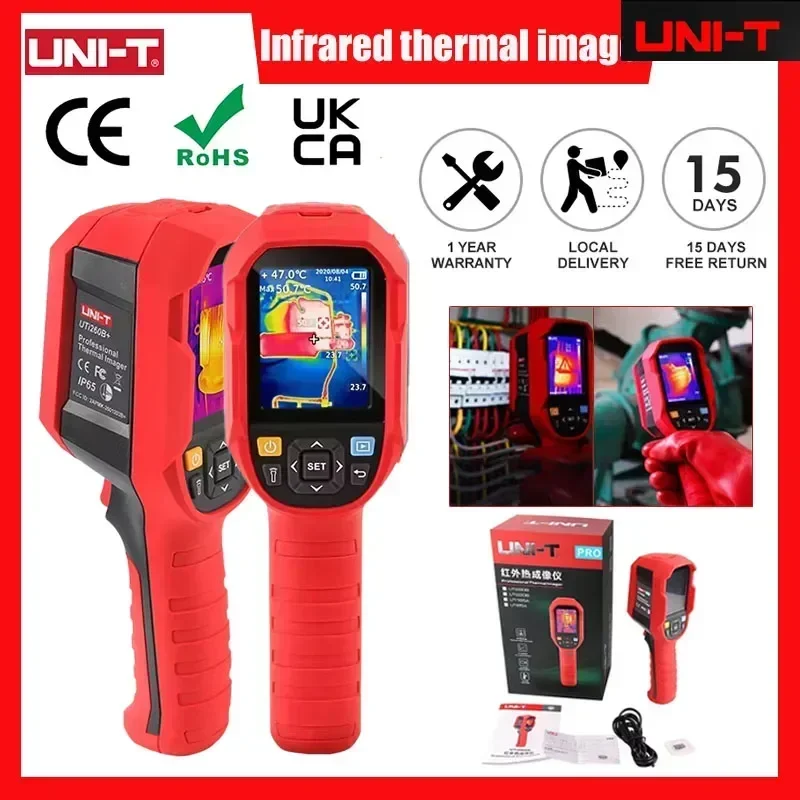 Nf 521 Thermal Imaging Camera - Kamera Pencitraan Termal Genggam UNI-T UTI260B+