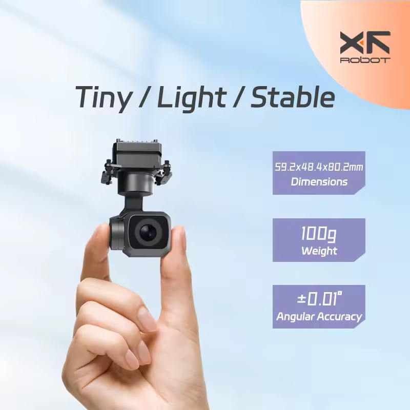 Thermal Imager Drone Gimbal - Kamera Gimbal Drone Pencitraan Termal Mikro