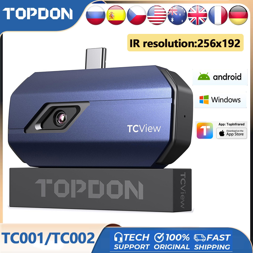 Topdon Tc001 Thermal Camera - Kamera Termal TOPDON TC001/TC002/TC002C DUO untuk