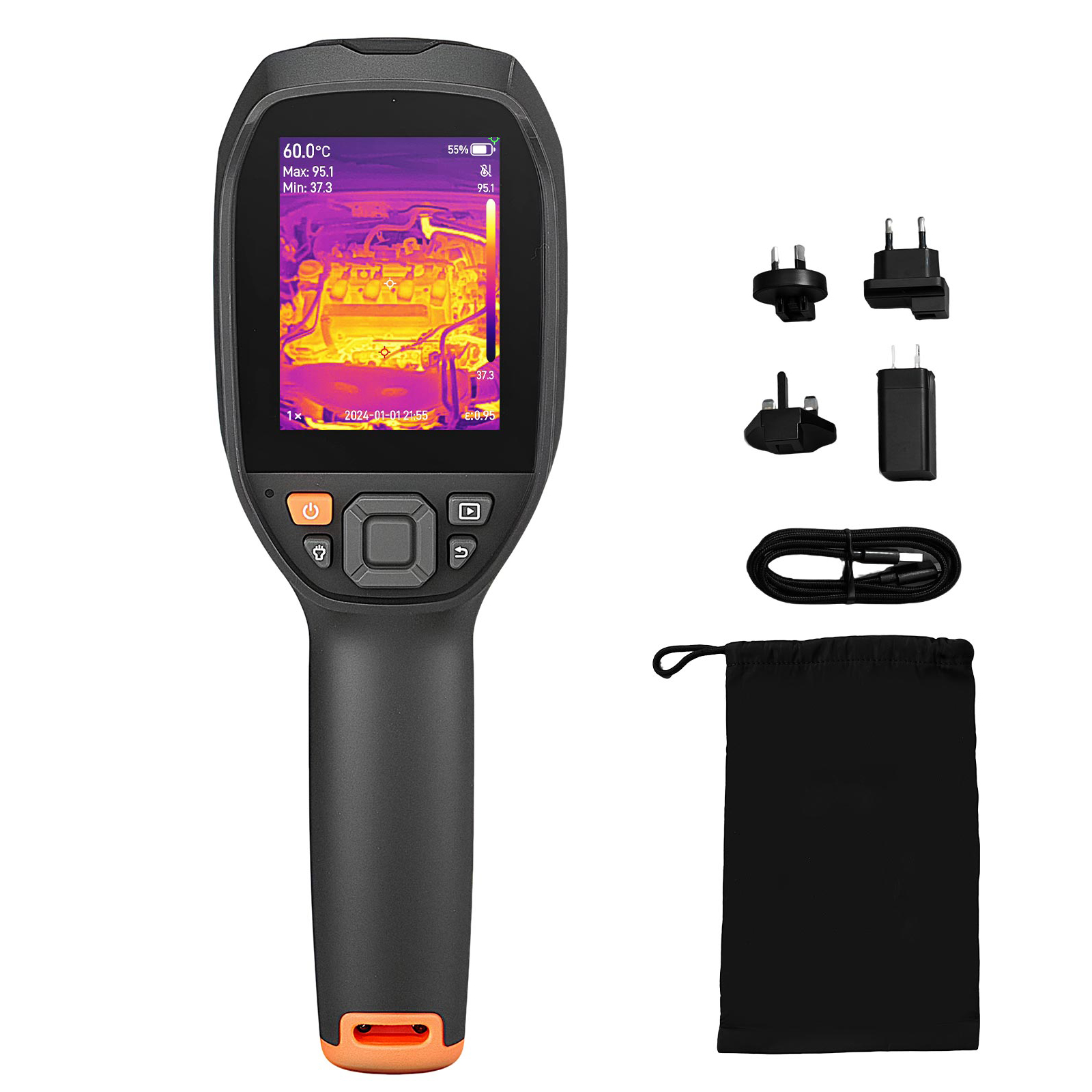 Thermal Imaging Camera 256X192 - Kamera Pencitraan Termal VEVOR Pro 512