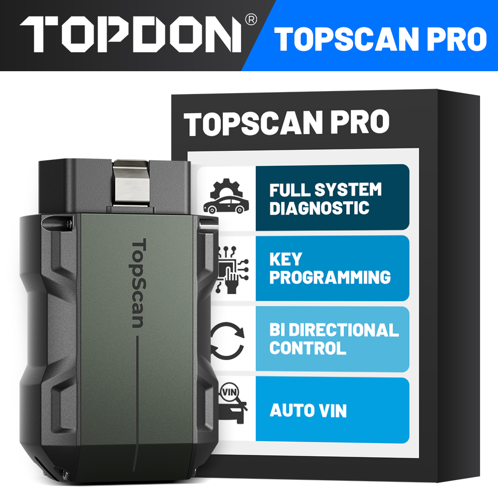 Topdon Tc001 Thermal Camera - TOPDON Topscan Pro Pemindai OBD2 Nirkabel