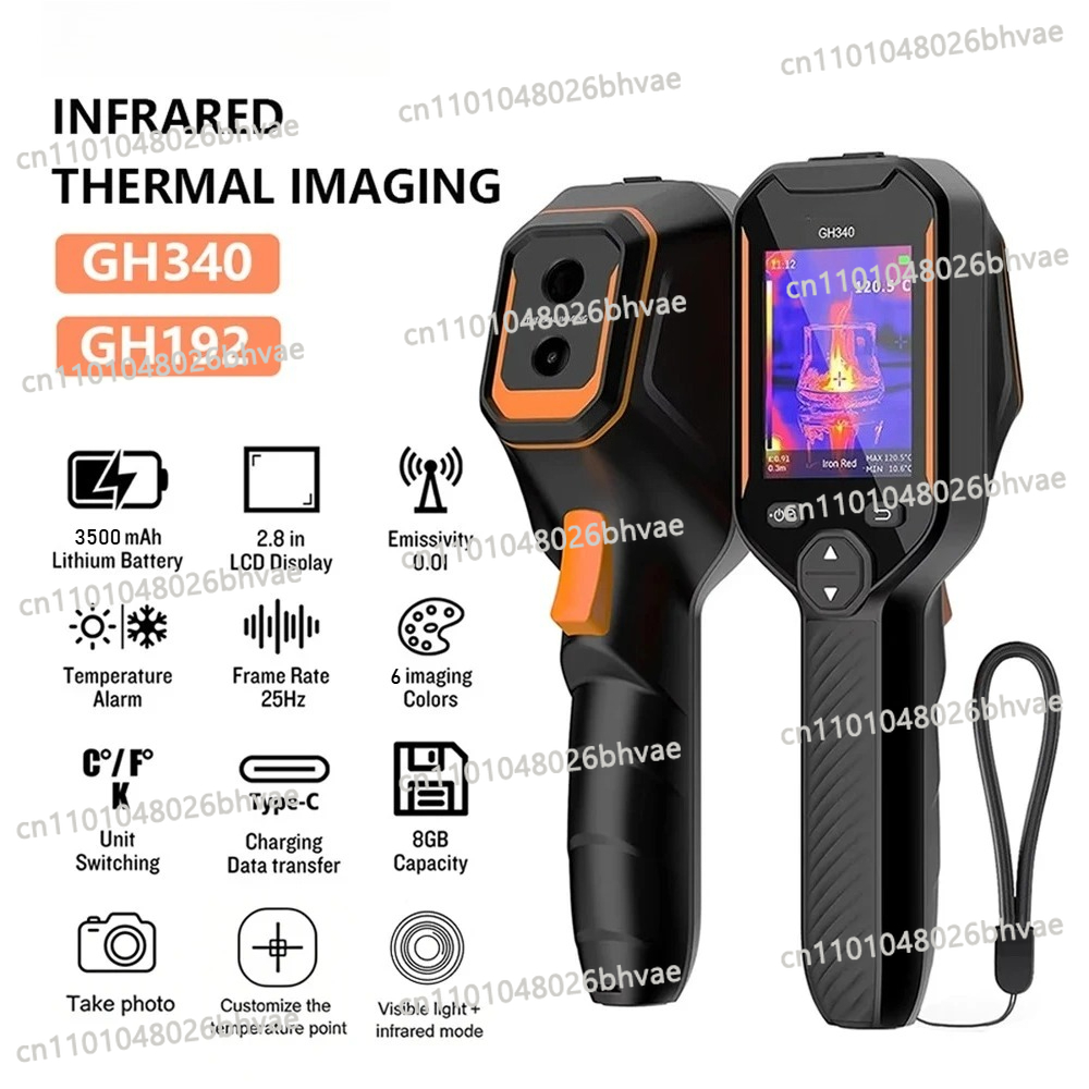 Thermal Imaging Camera 256X192 - Kamera Termal 256x192 dengan Kamera Visual