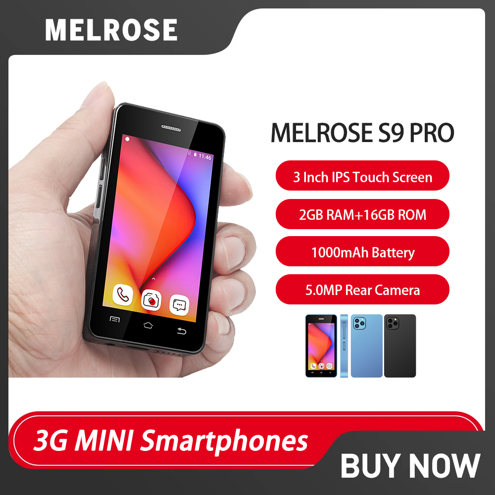 Seek Compact Pro Android - Melrose S9 Pro ponsel Mini Super