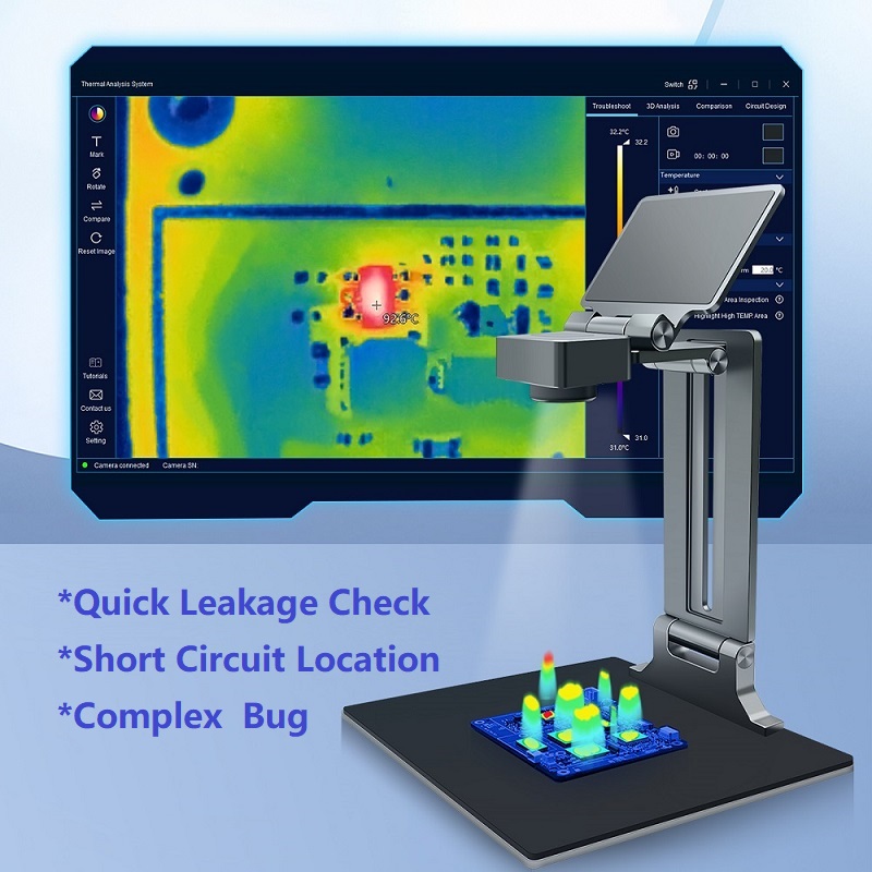 Quseek 25Hz Alat Pemindai Term - Thermal Imager Pcb Repair ulasan dan harga