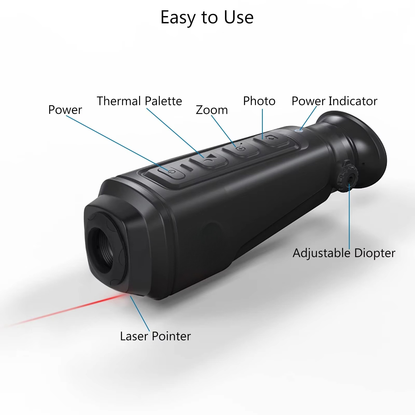 Kamera Pencitraan Berburu Mono - Hunting Thermal Imaging Scope ulasan dan harga