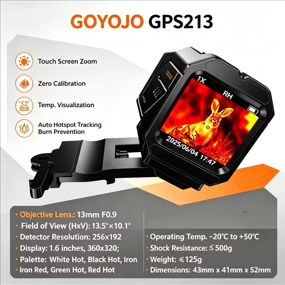 GOYOJO Mini Touch Infrared The - Thermal Imaging Camera 256X192 ulasan dan harga