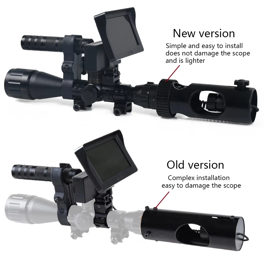 Taktis Malam Visi Riflescope O - Hunting Thermal Imaging Scope ulasan dan harga