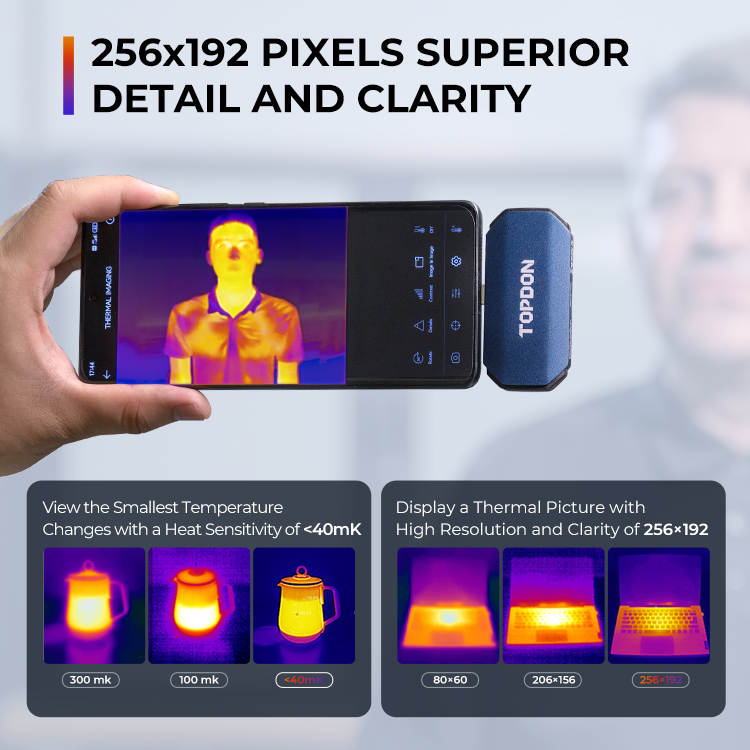 TOPDON Produsen ODM OEM TC001  - Topdon Tc001 Thermal Camera ulasan dan harga