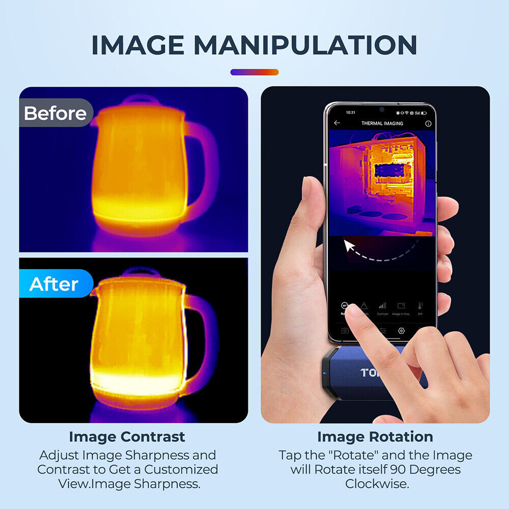 TOPDON TC001 Kamera Pencitraan - Thermal Imaging Camera 256X192 ulasan dan harga