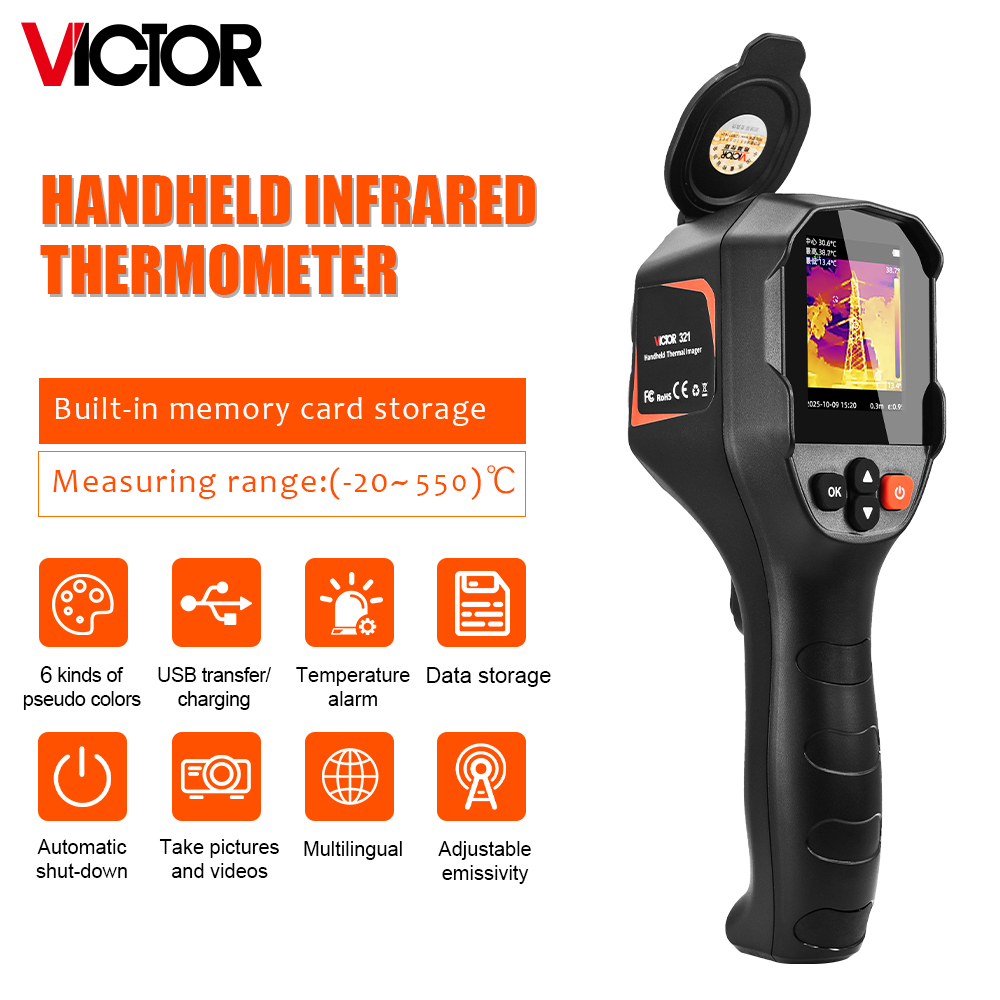 VICTOR 31 Kamera Pencitraan Te - Nf 521 Thermal Imaging Camera ulasan dan harga