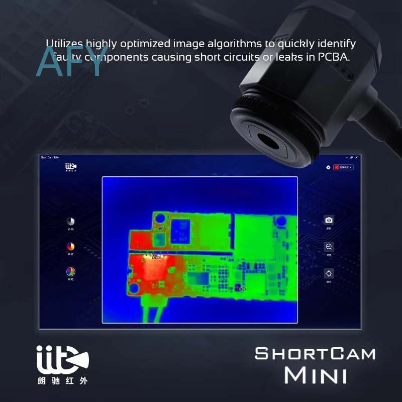 Kamera Pencitraan Termal Infra - Shortcam Thermal Imaging Pcb ulasan dan harga