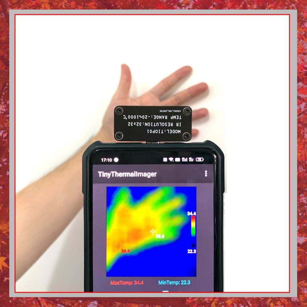 TIOP01 32X32 Kamera Pencitraan - Tiop01 Thermal Camera ulasan dan harga