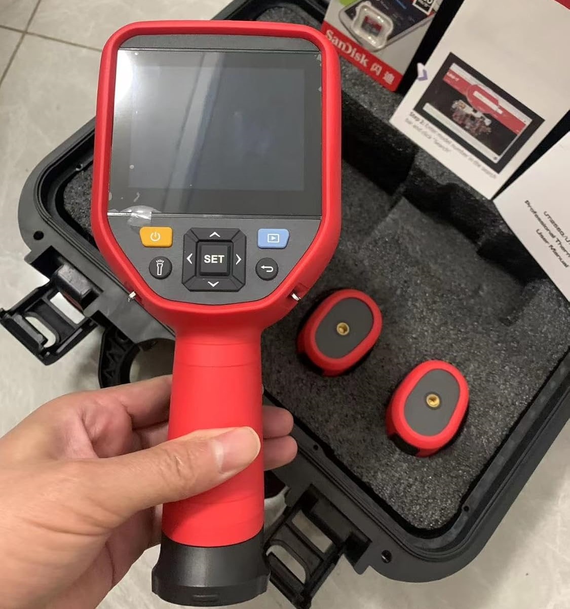 UNI-T UTi384G Kamera Termal Pr - Thermal Camera Type C 384X288 ulasan dan harga