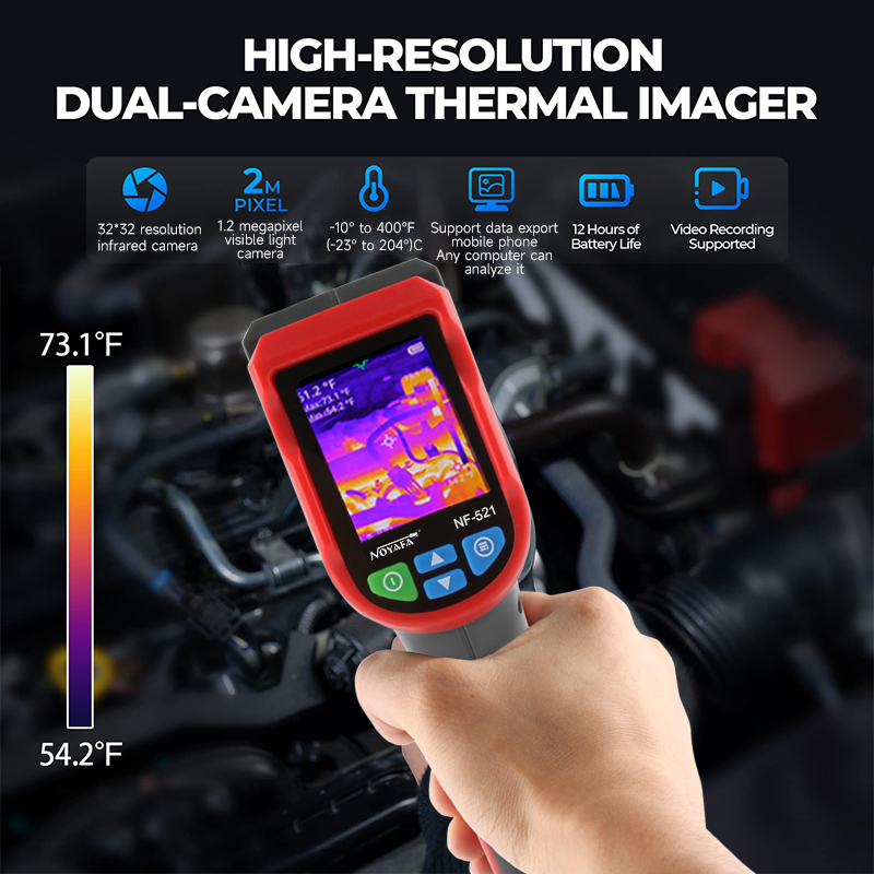 NOYAFA kamera pencitraan terma - Nf 521 Thermal Imaging Camera ulasan dan harga