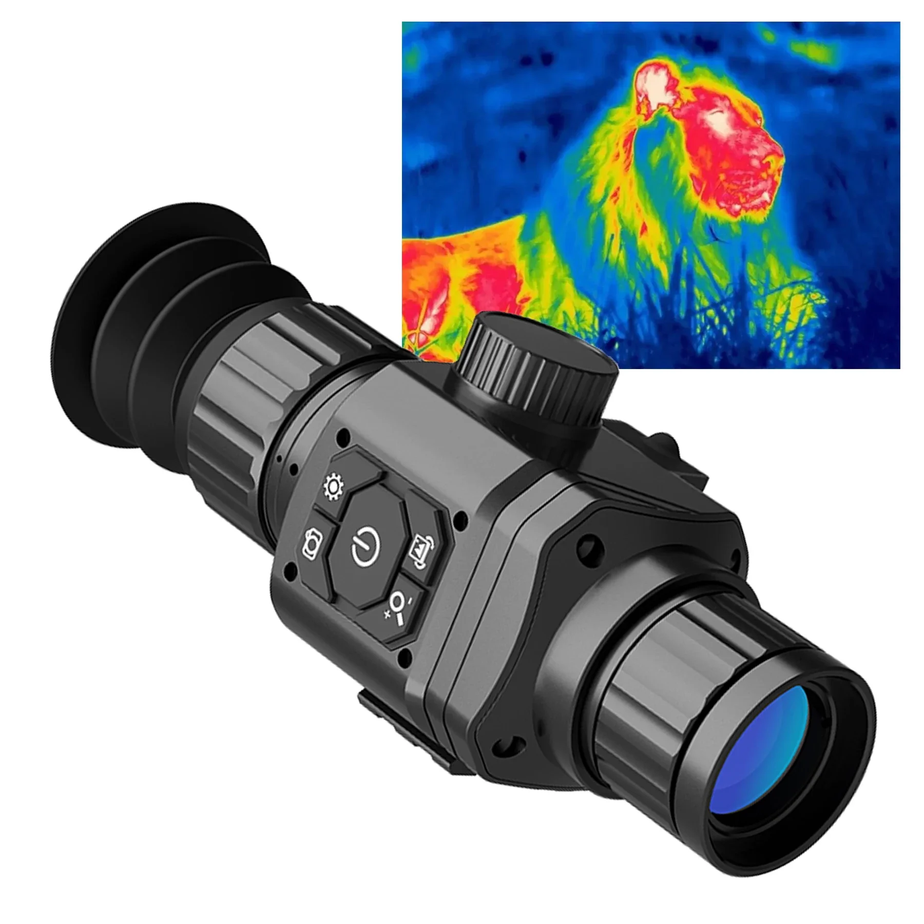 2026 256X192 19mm Penglihatan  - Thermal Scope Night Vision Monocular ulasan dan harga