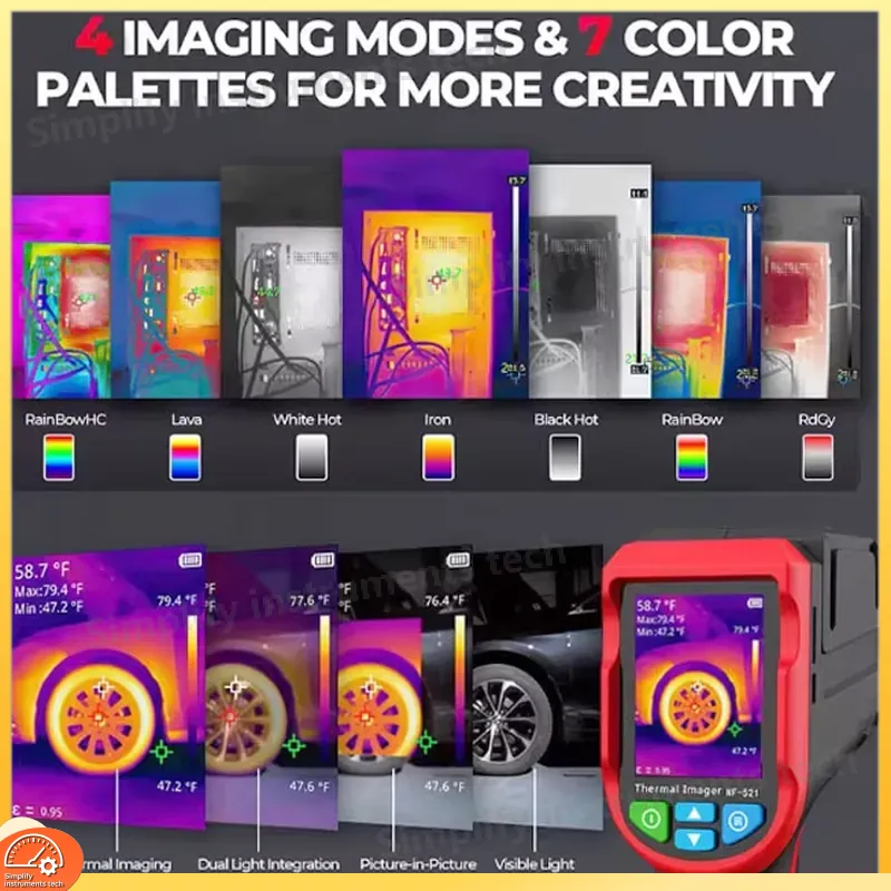 Kamera Termal Genggam Industri - Nf 521 Thermal Imaging Camera ulasan dan harga