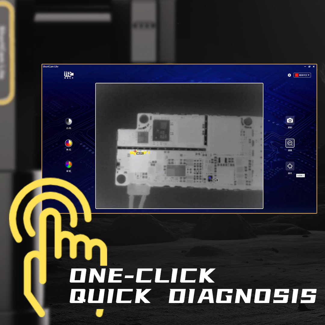 Alat Diagnostik PCB ShortCam L - Shortcam Thermal Imaging Pcb ulasan dan harga